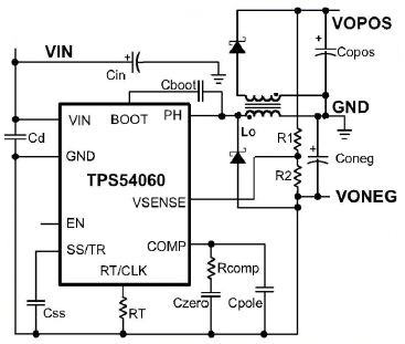 Transformer-coupled split-rail design